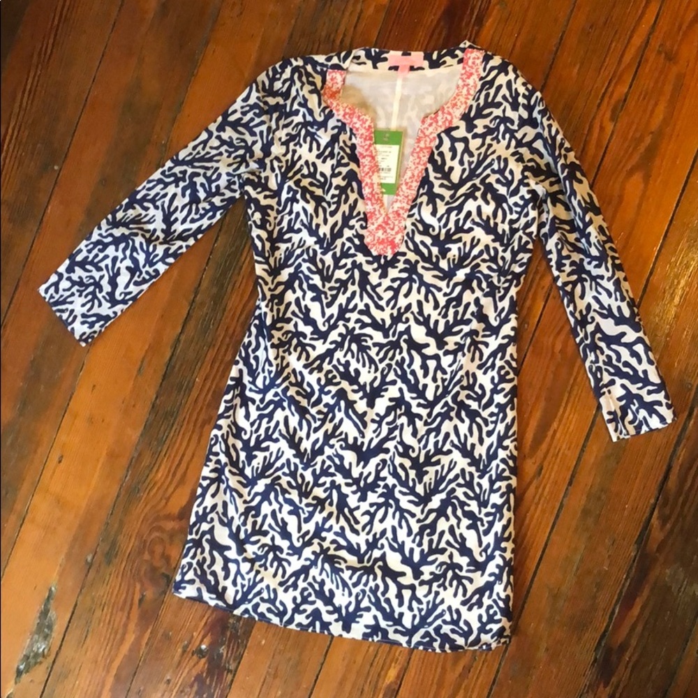 NWT Lily beaded tunic dress